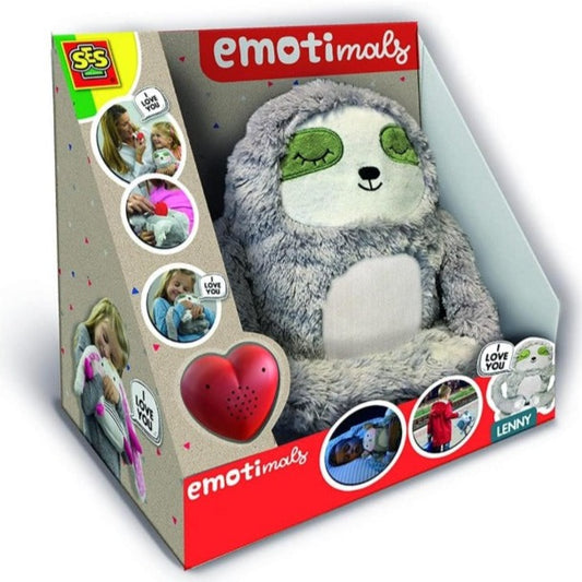 SES Emotimals Plush Toy Lenny with sound recording