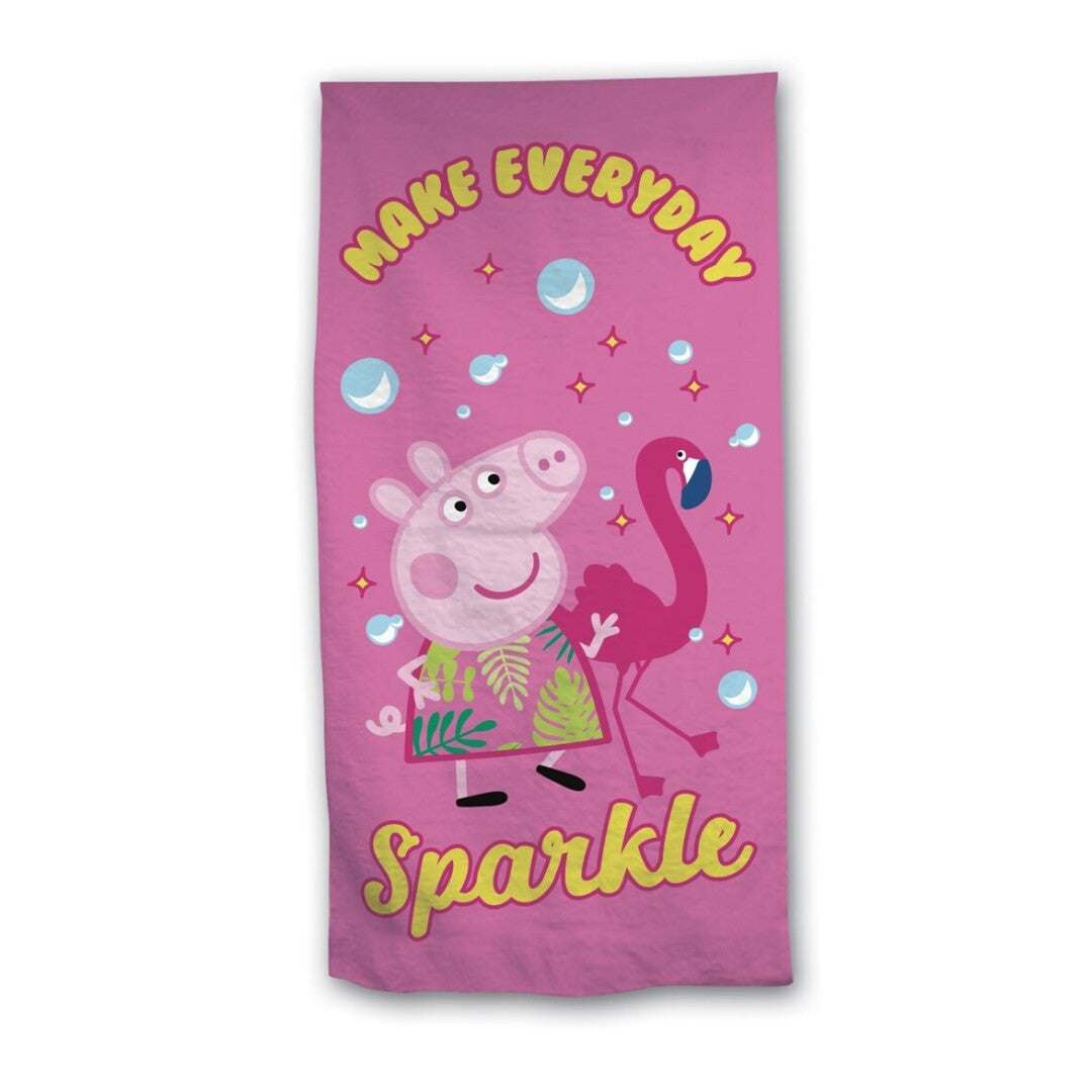 Peppa Pig Beach towel - Make everyday Sparkle